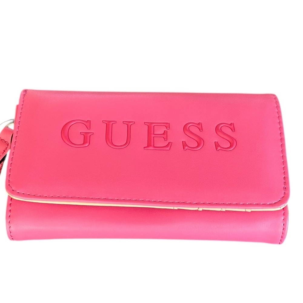 GUESS Pink Wristlet Wallet NWT